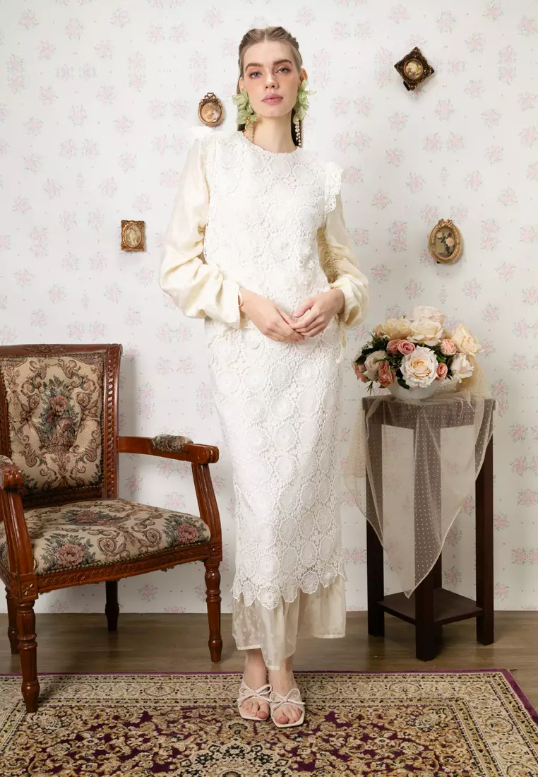 DAHLIA LACE KURUNG SET