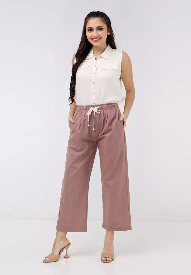Wide Leg Trousers