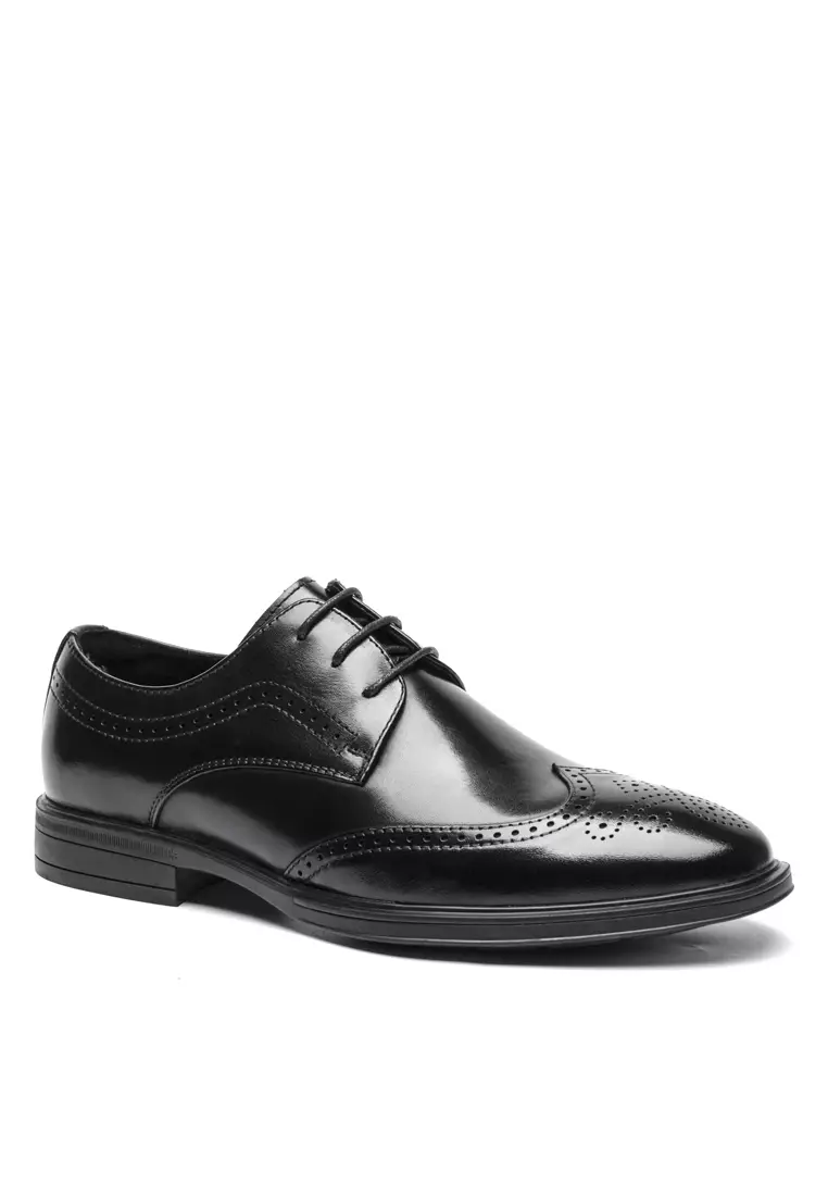 Leather Brogue Wedding Shoes MK81200-1