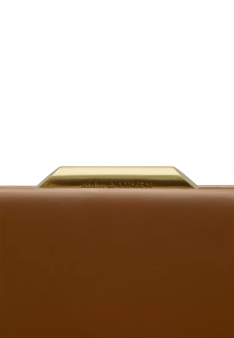 Lune Forme Bag - Cognac Brown