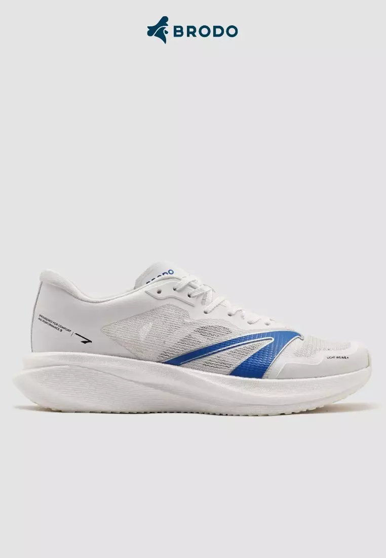 BRODO - Running Shoes Active Krakatau 2.0 White Sapphire