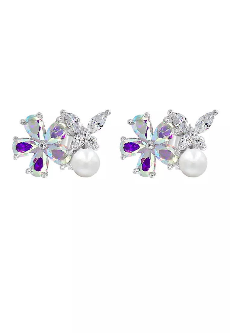 Cz diamond stud best sale earrings