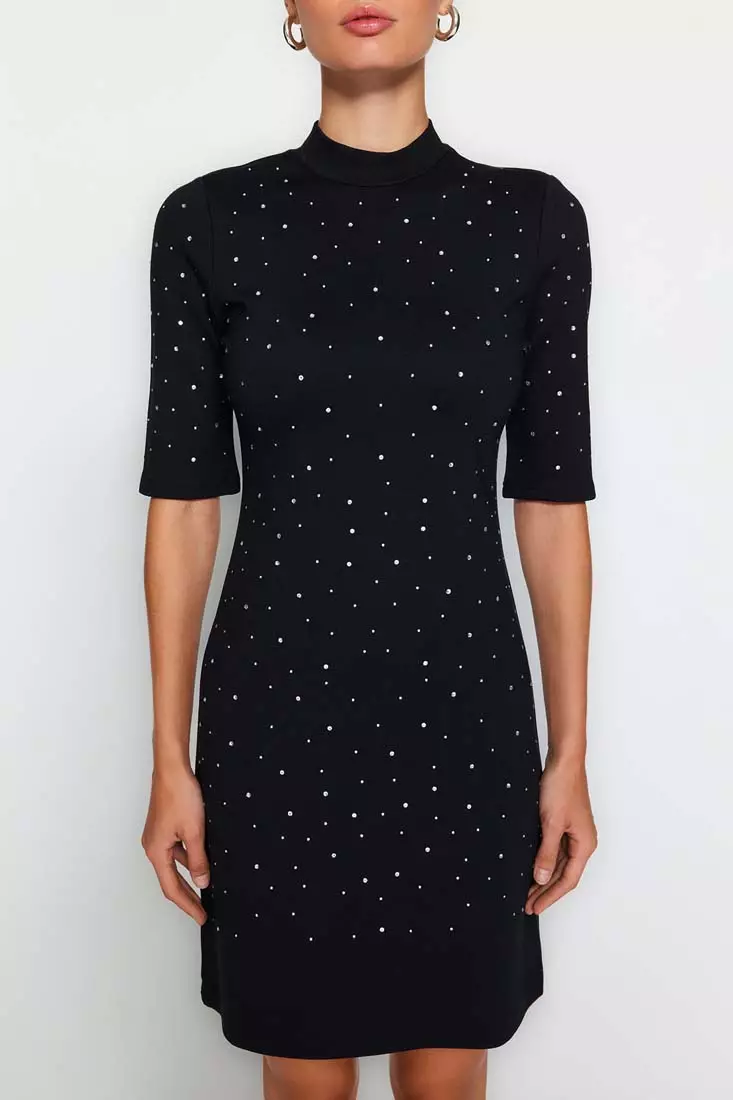 Crystals Embellished Dress