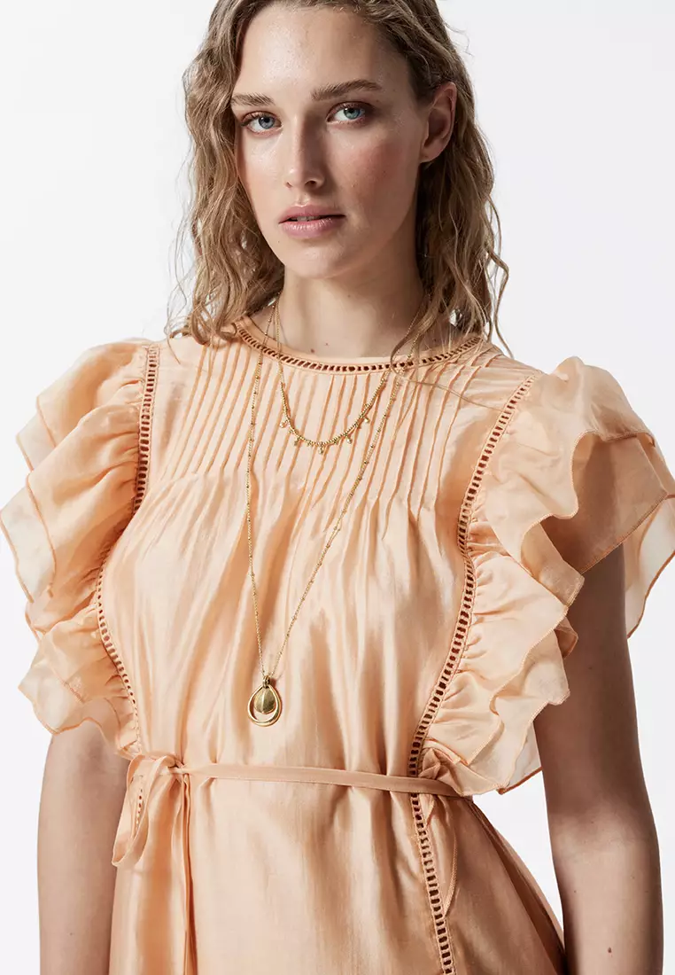 Frill Maxi Dress