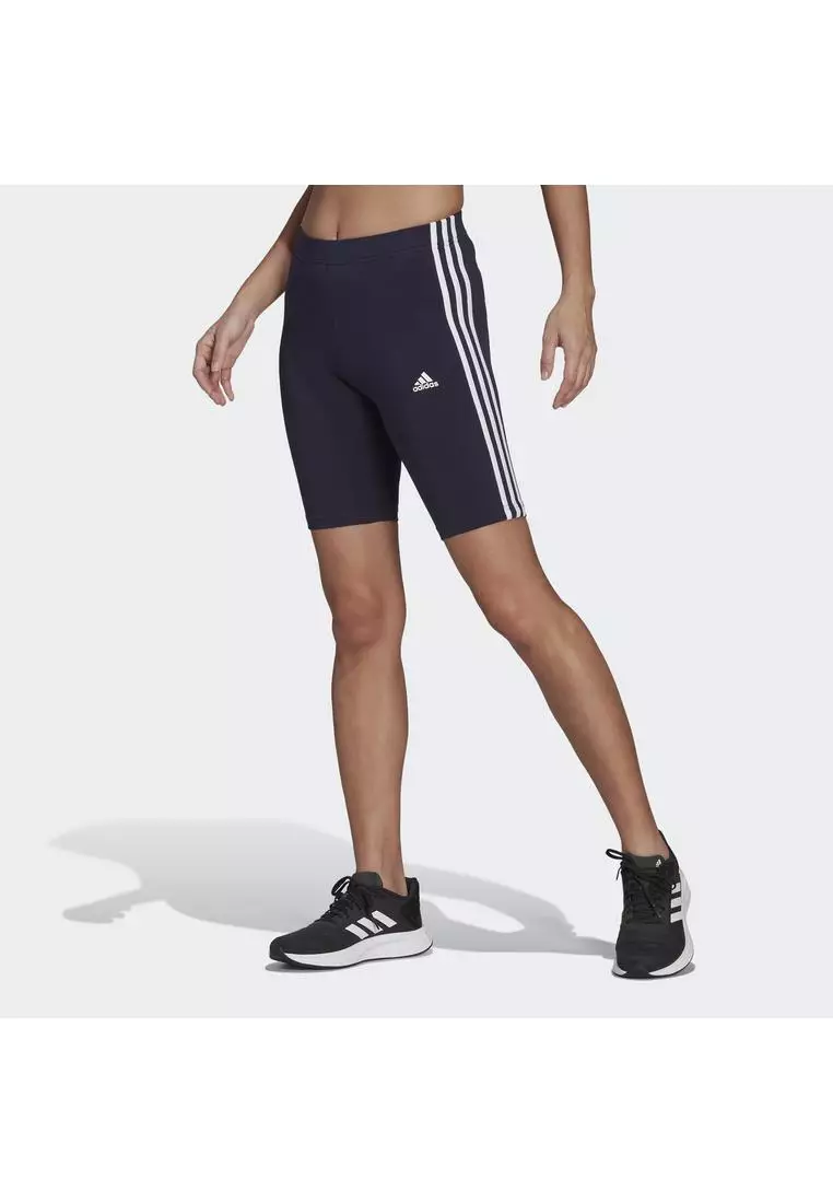 Adidas womens clearance three stripe shorts