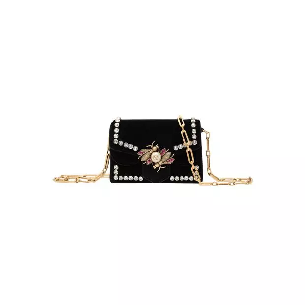 Gucci broadway discount velvet mini bag