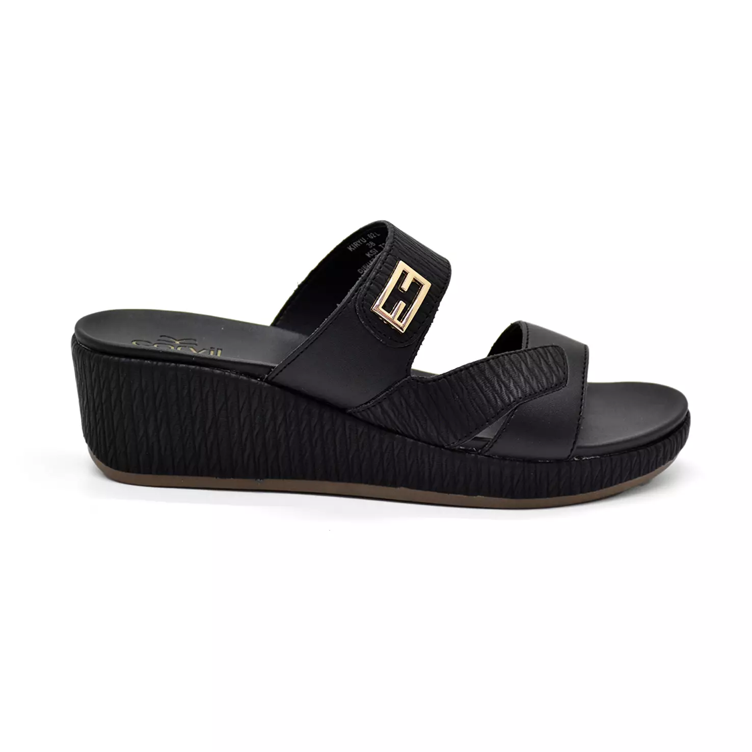 Carvil Sandal Wanita Kiryu-02 L Black