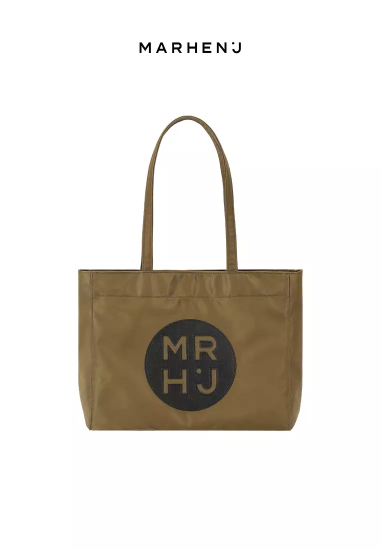 BONO V Nylon Shoulder Bag Olive Khaki