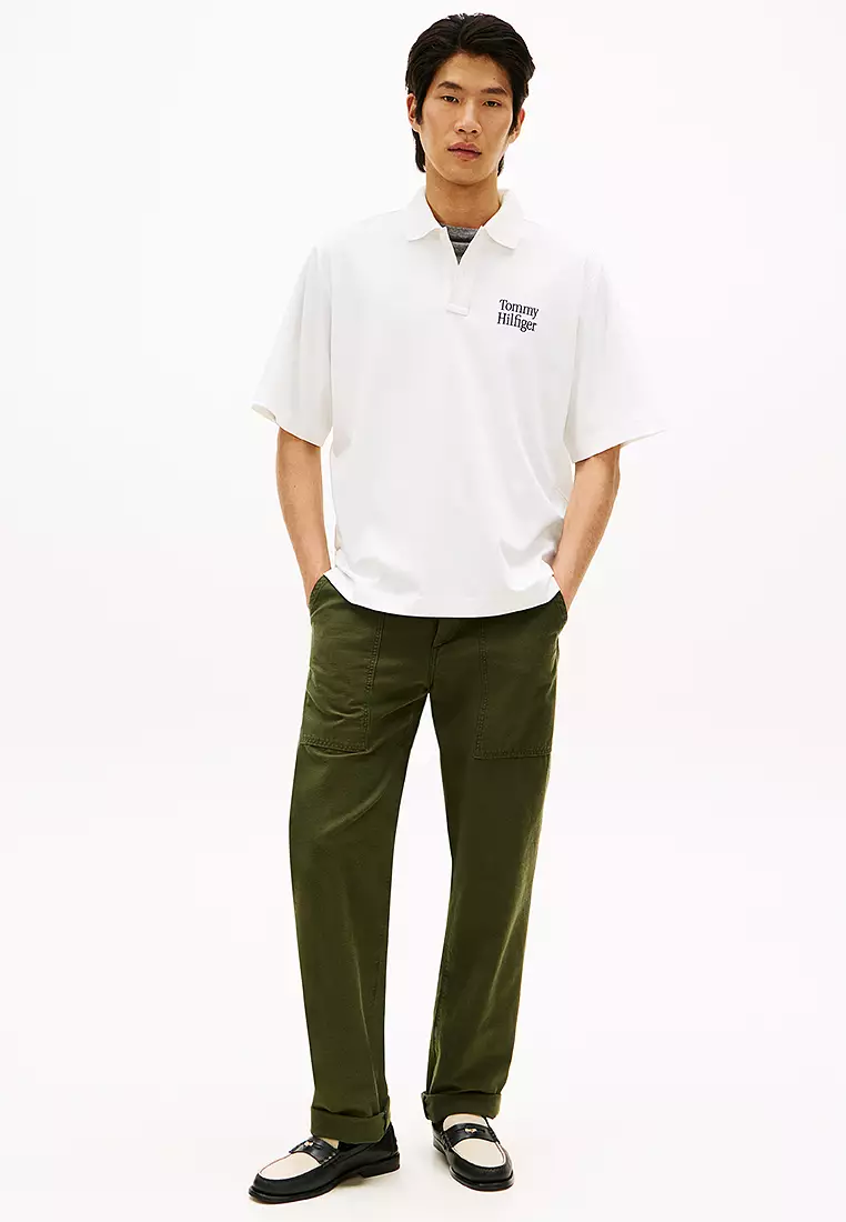 大Logo印花POLO恤 - TH Mainline