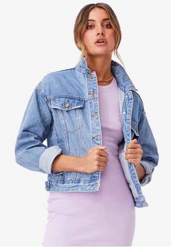 網上選購supre 80年代風格牛仔外套21系列 Zalora香港