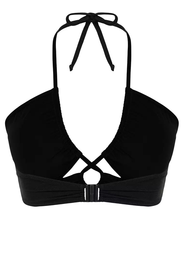 Plus Size Halter Bikini Top
