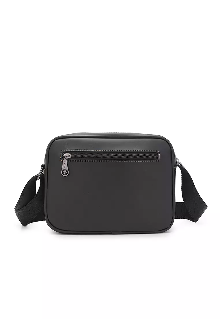 Men's Sling Bag / Crossbody Bag - Black