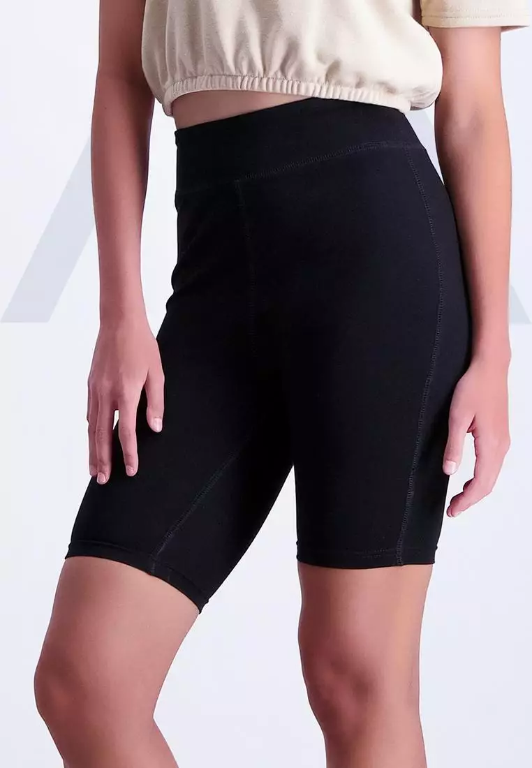Ladies high waisted cycling deals shorts