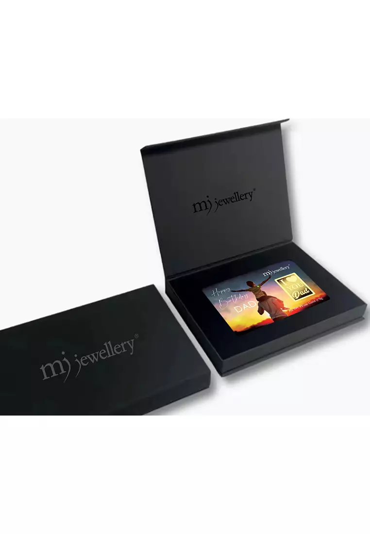 5G Gold Collection 999.9/24K Happy Birthday Dad Series Gold Bar (5g)