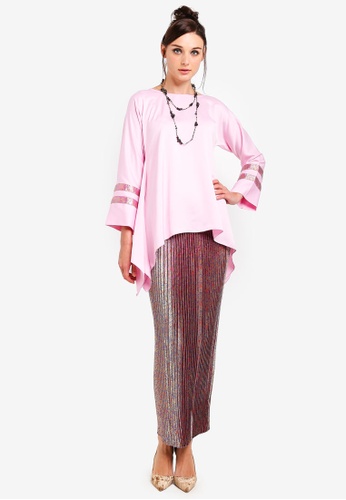 Melayu Manis Kurung from Yans Creation in Pink