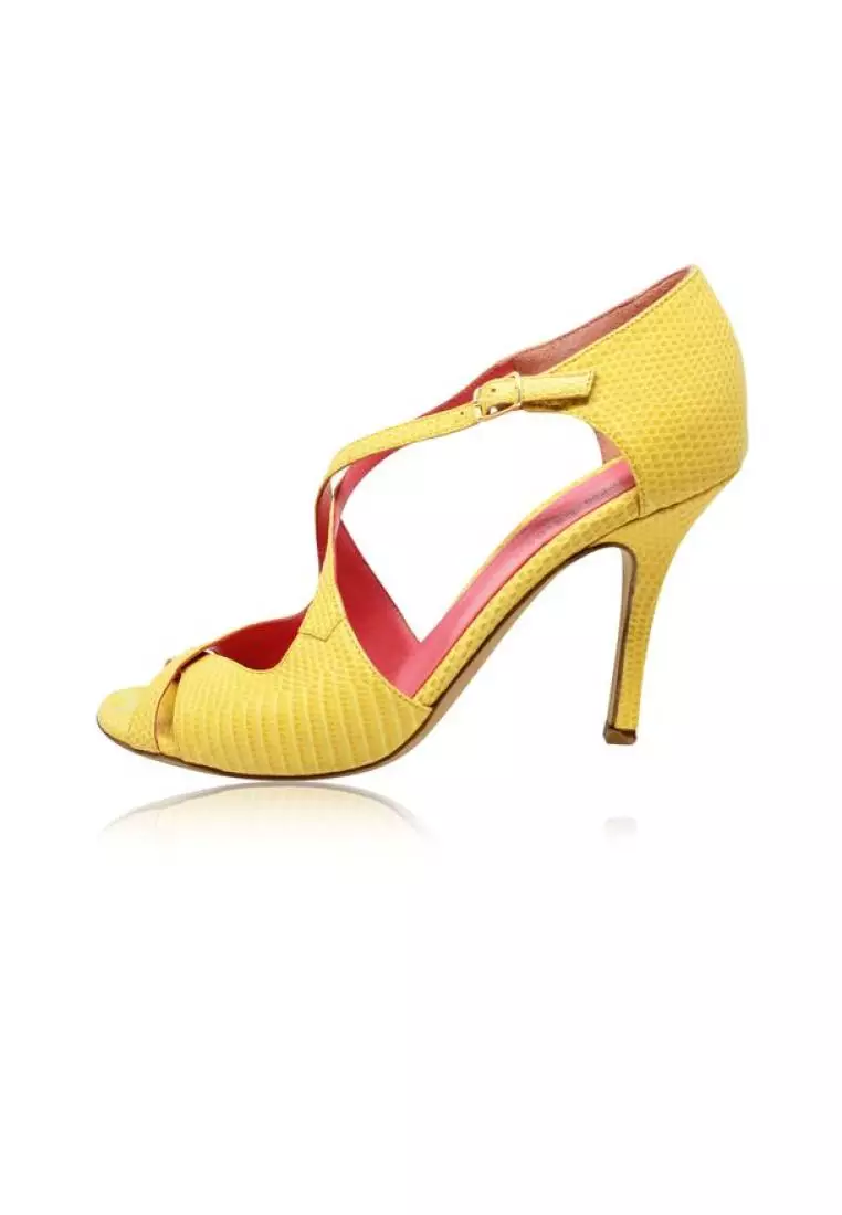 Yellow 2024 designer sandals