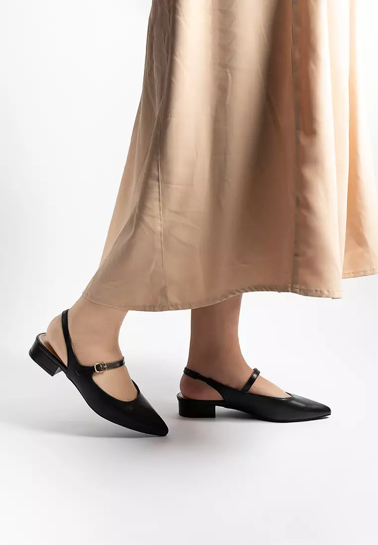 Whitney Strap Mid Heels