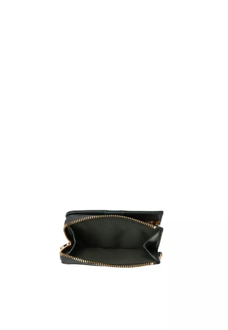 L-Zip Key Case - Forest Green