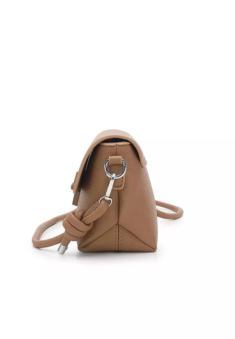Women's Sling Bag / Crossbody Bag / Shoulder Bag (Tas Selempang Wanita / Tas Bahu Wanita) - Cokelat