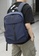 Lara blue Men's Plain Water-proof Wear-resistant Nylon Zipper Backpack - Blue E6F7CAC743DFA9GS_4
