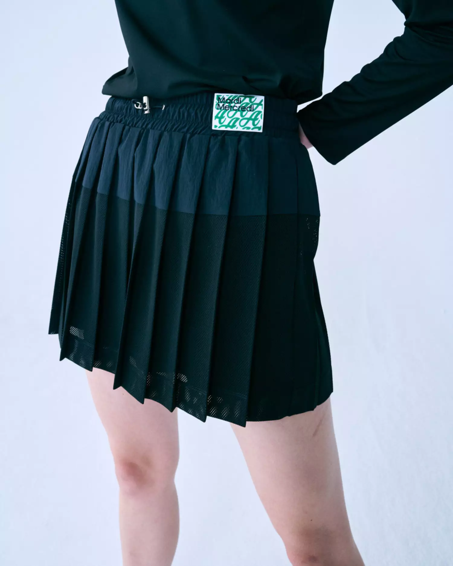 ●Mardi Mercredi●VOLUME MINI SKIRT_BLACK ○Mardi Mercredi○VOLUME MINI SKIRT_BLACK