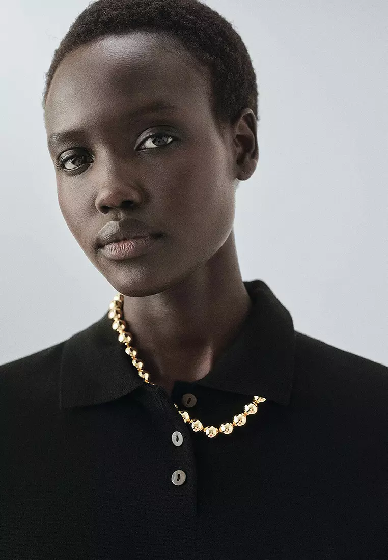 100% Wool Polo-Neck Sweater