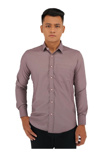 UA BOUTIQUE Long Sleeve Chromatic Shirt UAPLS01-114 (Dusty Purple) 5E3EAAAC05CDDBGS_1