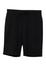 Double Knit Drawstring Shorts 19 Signature Black - Giordano South