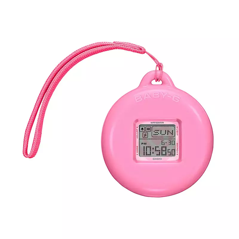 Jam Tangan Wanita Casio Baby-G + Plus BGD-10KPP-7JR The Powerpuff Girls Collaboration + Case Holder Set (JDM)