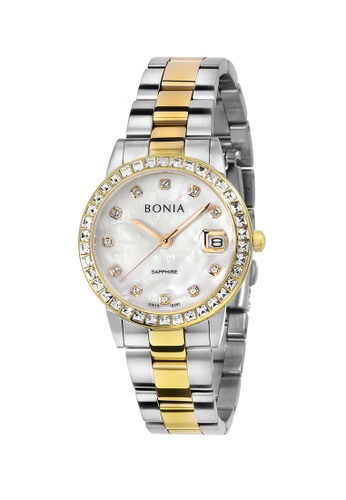 Bonia Watches gold Bonia Women Elegance BNB10593-2157S 8D52AAC64D1D11GS_1