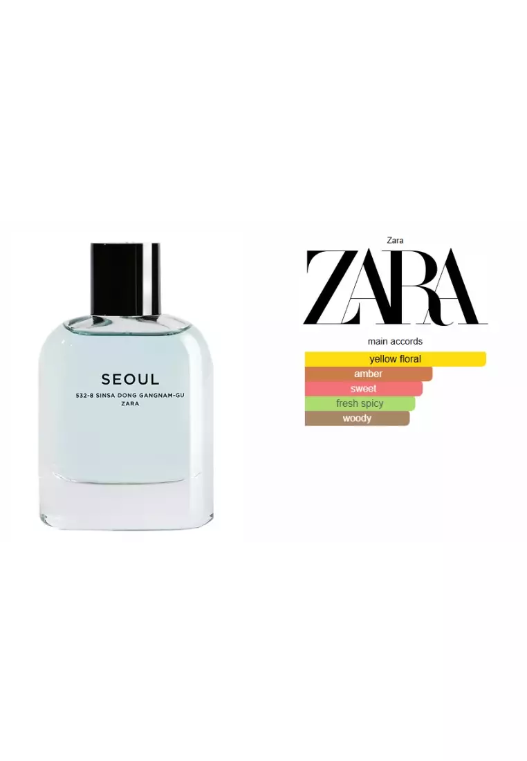 Zara Seoul 532-8 Sinsa Dong Gangnam Gu Man EDT - 100 ML (Parfum Pria)