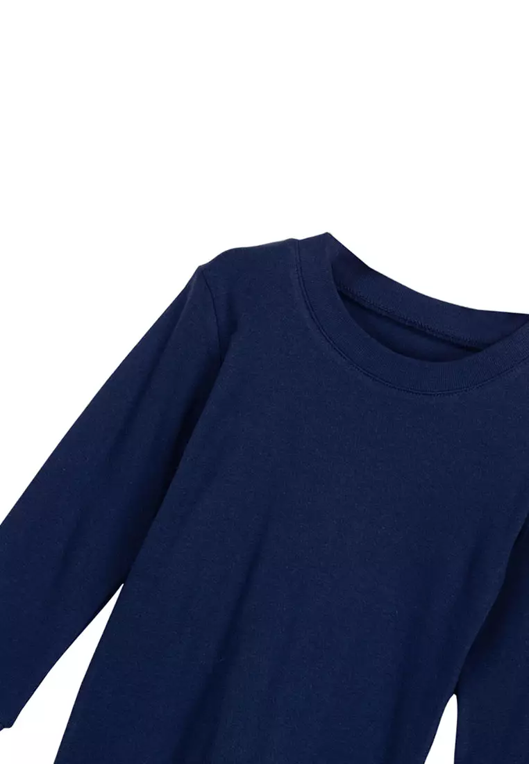 Move Two-Piece Long Sleeves Pajama Set For Boys