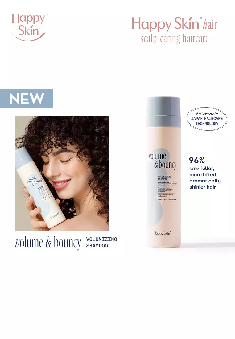  Volume & Bouncy Volumizing Shampoo