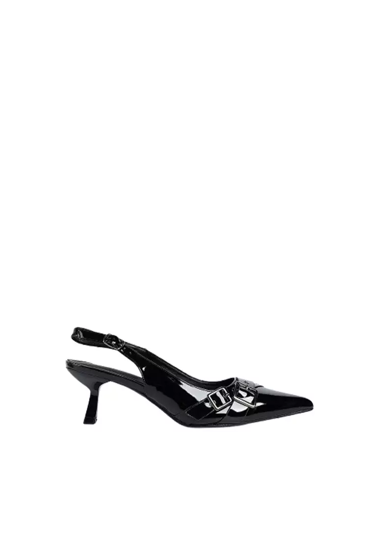 Winston Belt Flared Heels