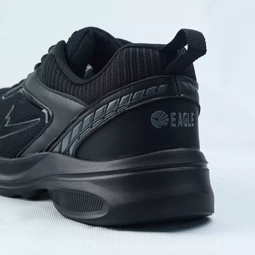 Eagle Sepatu Lifestyle Martin - HITAM/HITAM