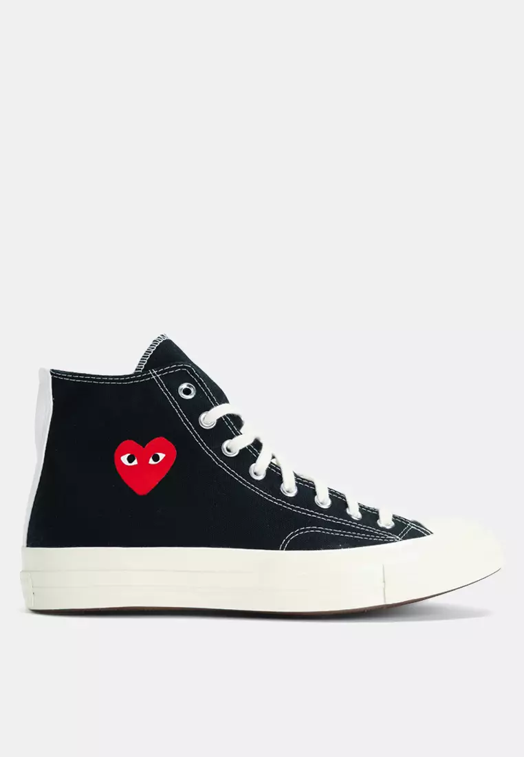 Buy CDG Play Chuck 70 Single Heart High-Top Sneakers 2026 Online