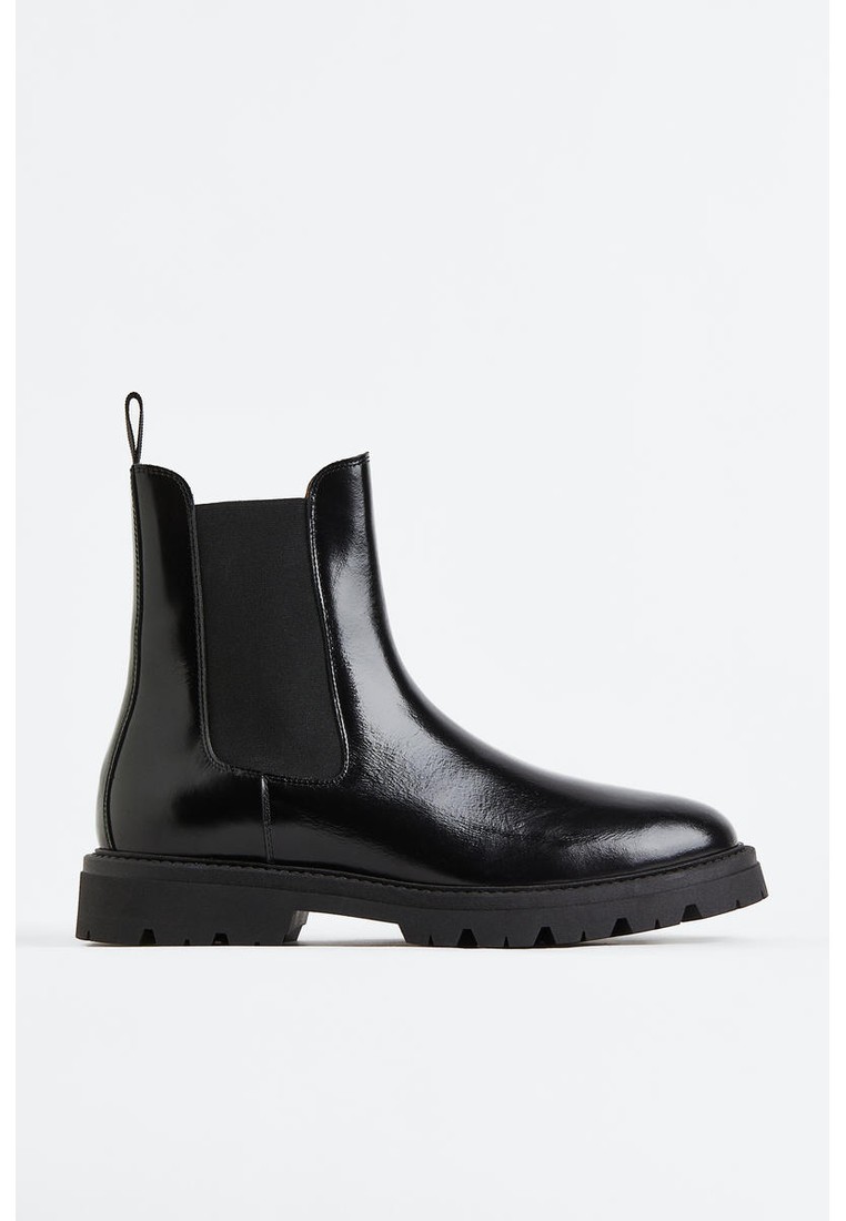 Leather Chelsea boots