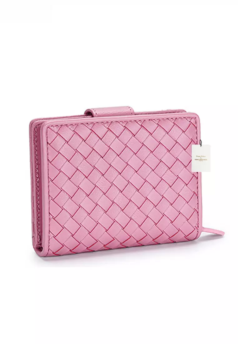 Weave Sheepskin Wallet JW YT-1259