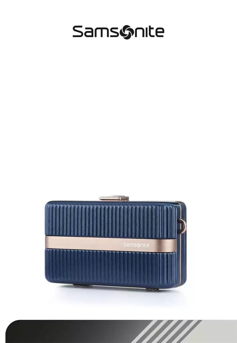 Jual Samsonite Samsonite Minter Crossbody Clutch Bag - Navy Original ...