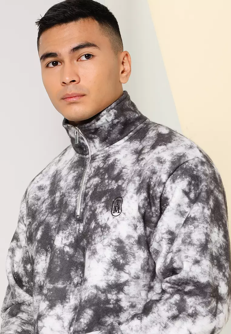 Topman discount quarter zip