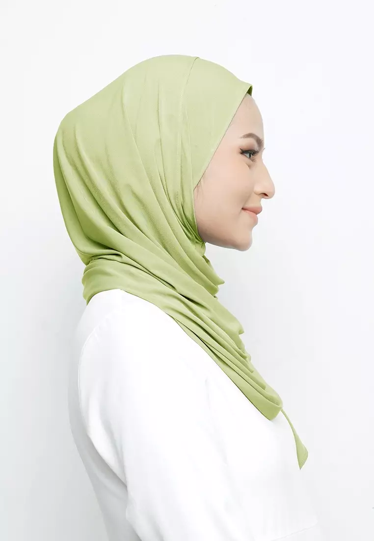 HIJAB INSTAN NAYA - SOFT GREEN
