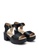 Koi Footwear black Lor Chunky Heeled Sandals BBCABSH818D6AAGS_2