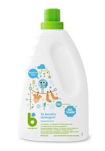 BabyGanics babyganics laundry detergent 1.7L - fragrance free 39326ES54943D0GS_1