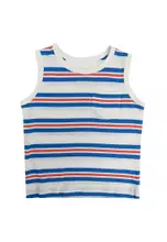 Vanilla/Harbour Blue/Chilli Pumpkin Stripe