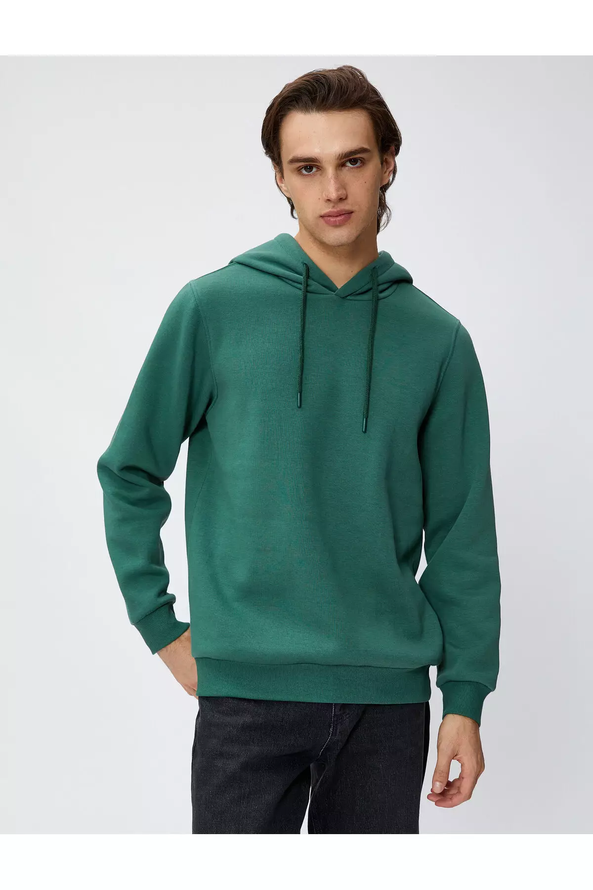 Buy KOTON Basic Hoodie in Green 2024 Online