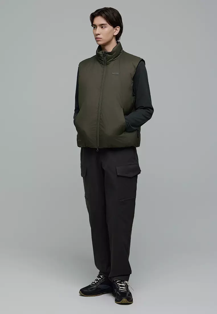 男裝TORNIER高領輕便羽絨背心