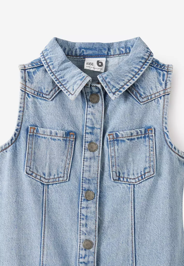 Ella 牛仔連身裙