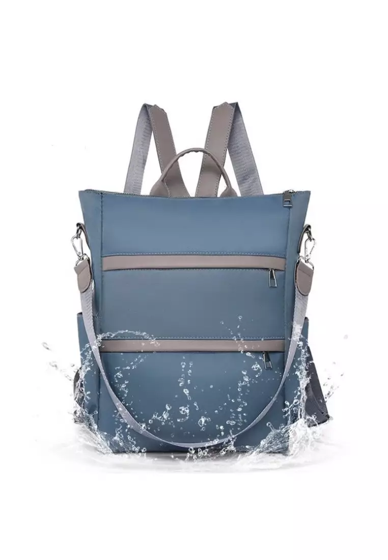 Cartery Blue Waterproof Backpack