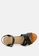 Rag & CO. 黑色 纵横交错的脚踝带凉鞋 DA327SHA9FC2FDGS_6