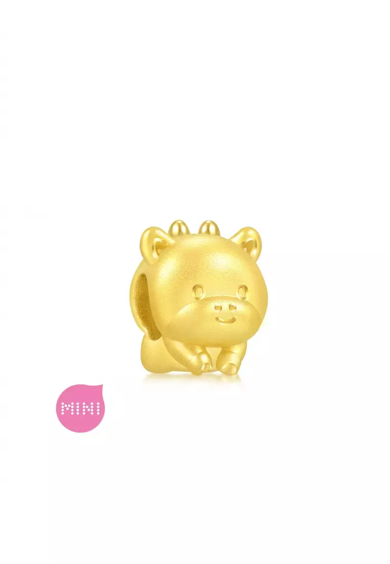 Charme 999 24K Gold Chinese Zodiac Ox Charm 93692C (Bracelet not included)